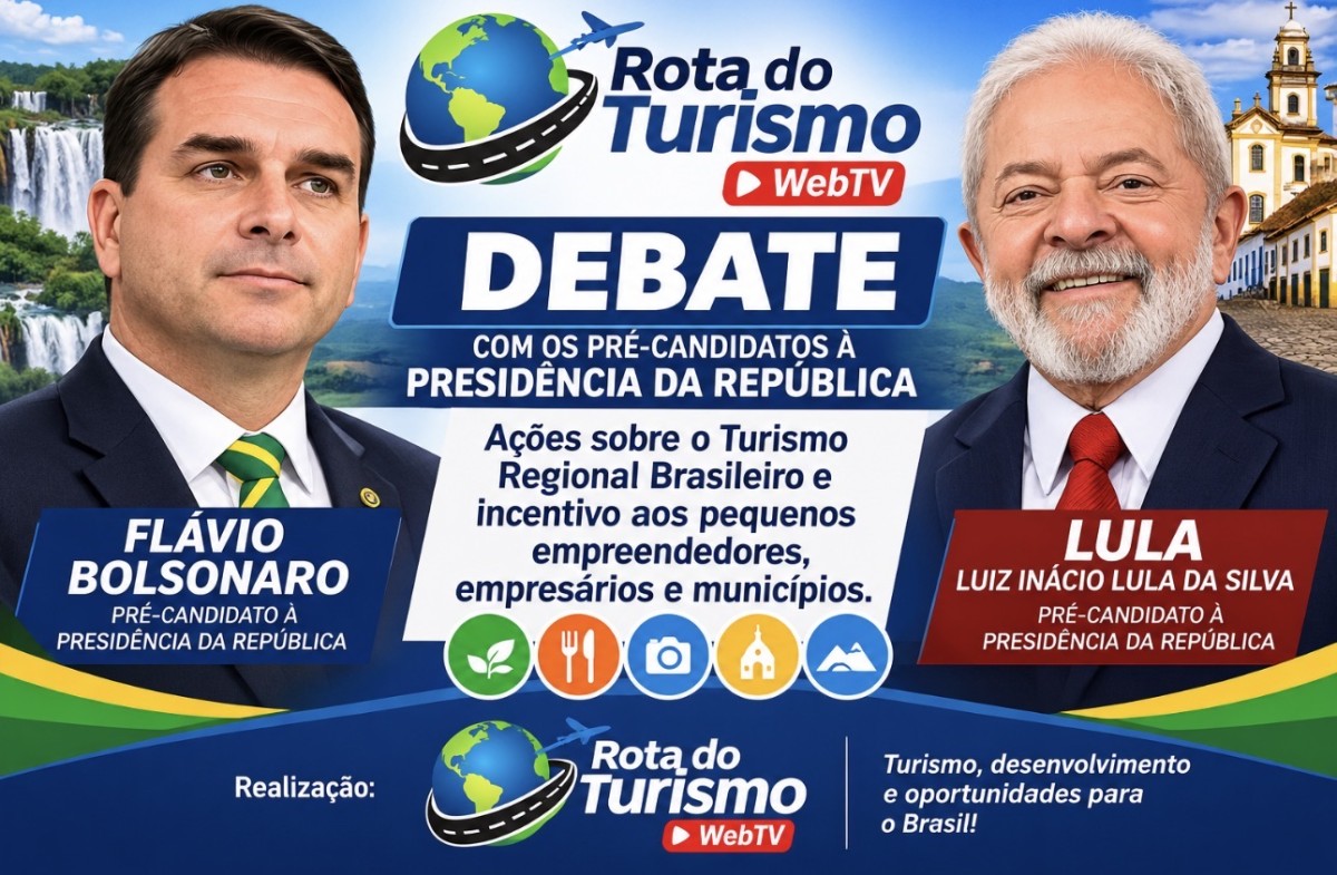 Rota do Turismo convida presidenciáveis a apresentar propostas para o fortalecimento do turismo regional brasileiro