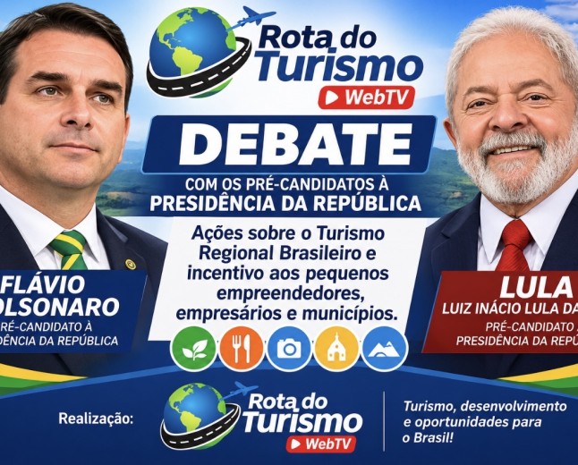 Rota do Turismo convida presidenciáveis a apresentar propostas para o fortalecimento do turismo regional brasileiro